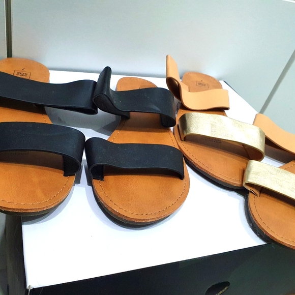 Two Pair Of Sandals From Kmart Size 